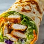 Asian Chicken Salad Wraps Recipe