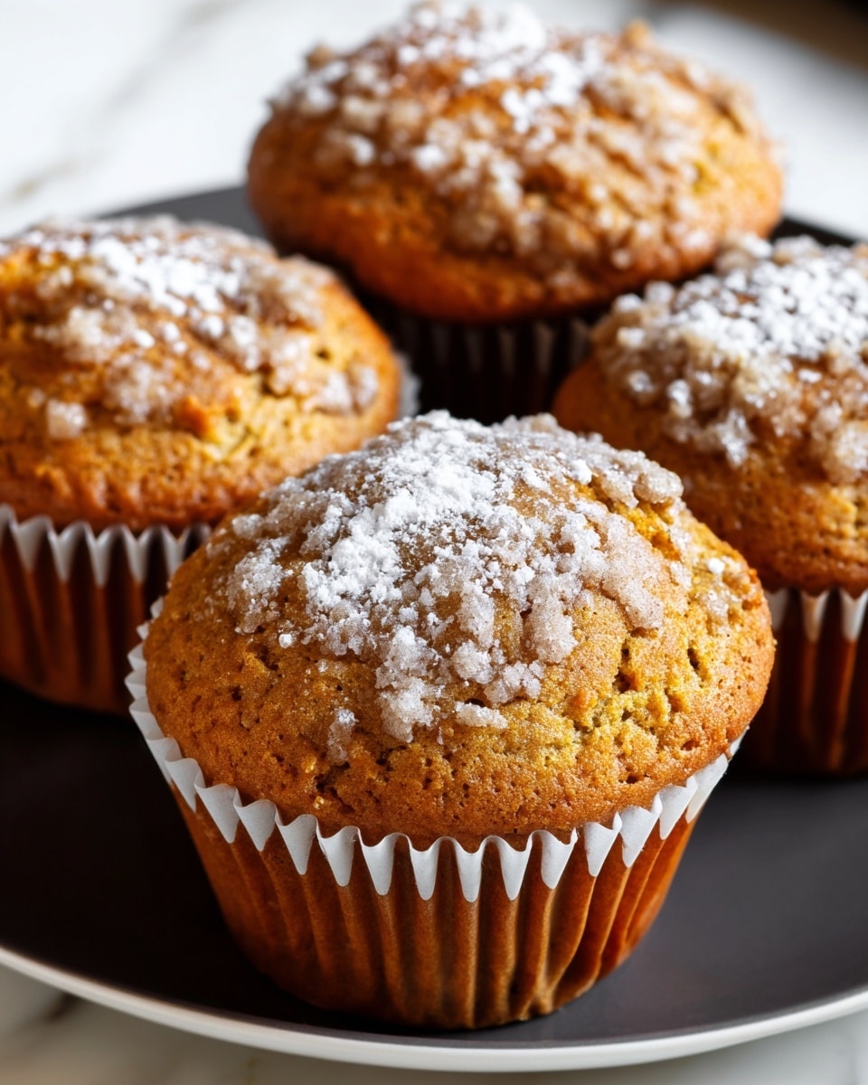 Pumpkin Oat Flour Muffins Recipe - Recipe Image