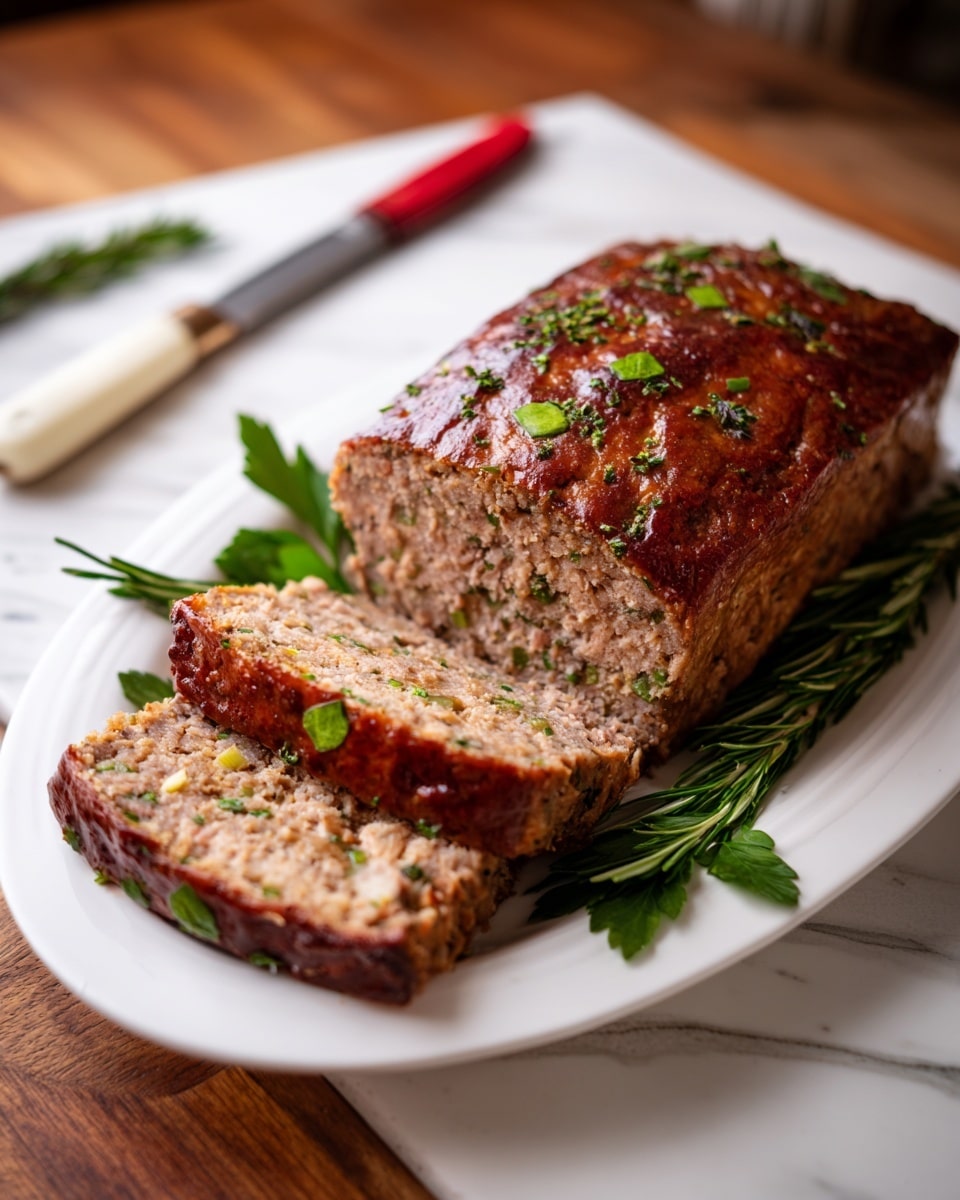 Turkey Stuffing Meatloaf Recipe - Recipe Image