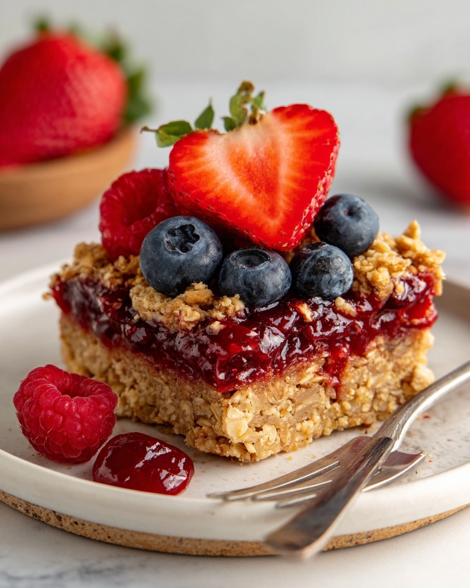 Mixed Berry Baked Oatmeal Recipe - Recipe Image