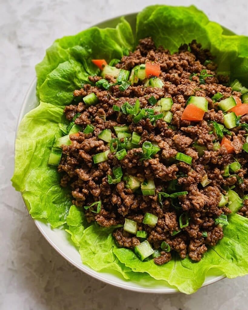 Beef Lettuce Wraps Recipe