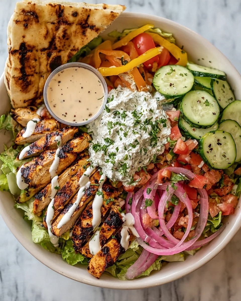 Mediterranean Chicken Tzatziki Bowls Recipe - Recipe Image