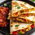 Chicken Fajita Quesadillas Recipe