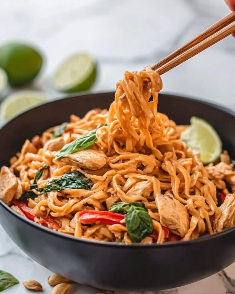 Spicy Peanut Noodles Recipe