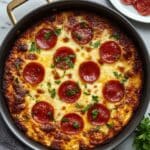 Crustless Keto Pizza Bake Recipe