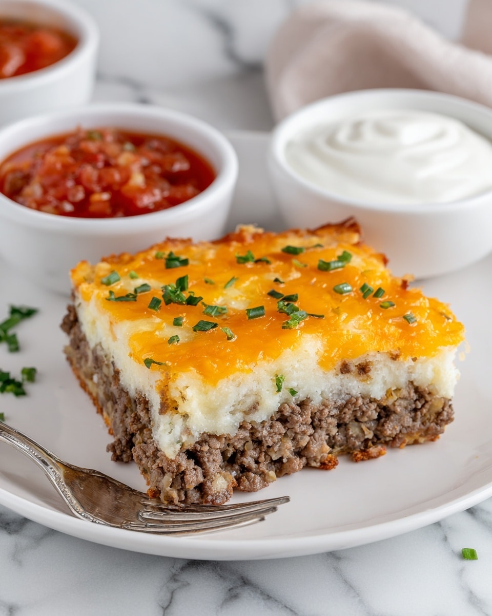 Cheesy Burrito Pie Recipe - Recipe Image