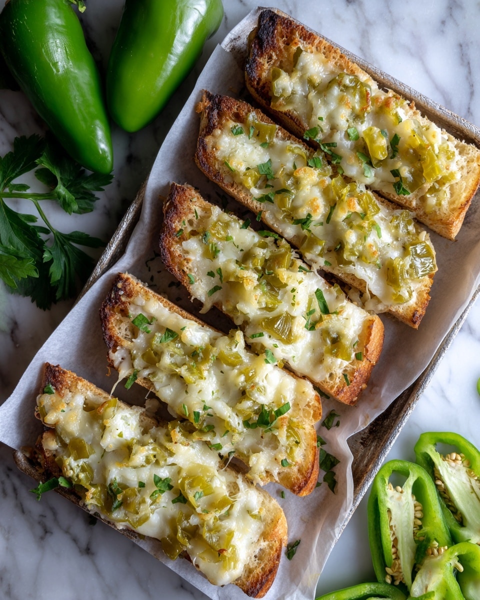 Jalapeño Popper Cheese Bread Recipe - Recipe Image