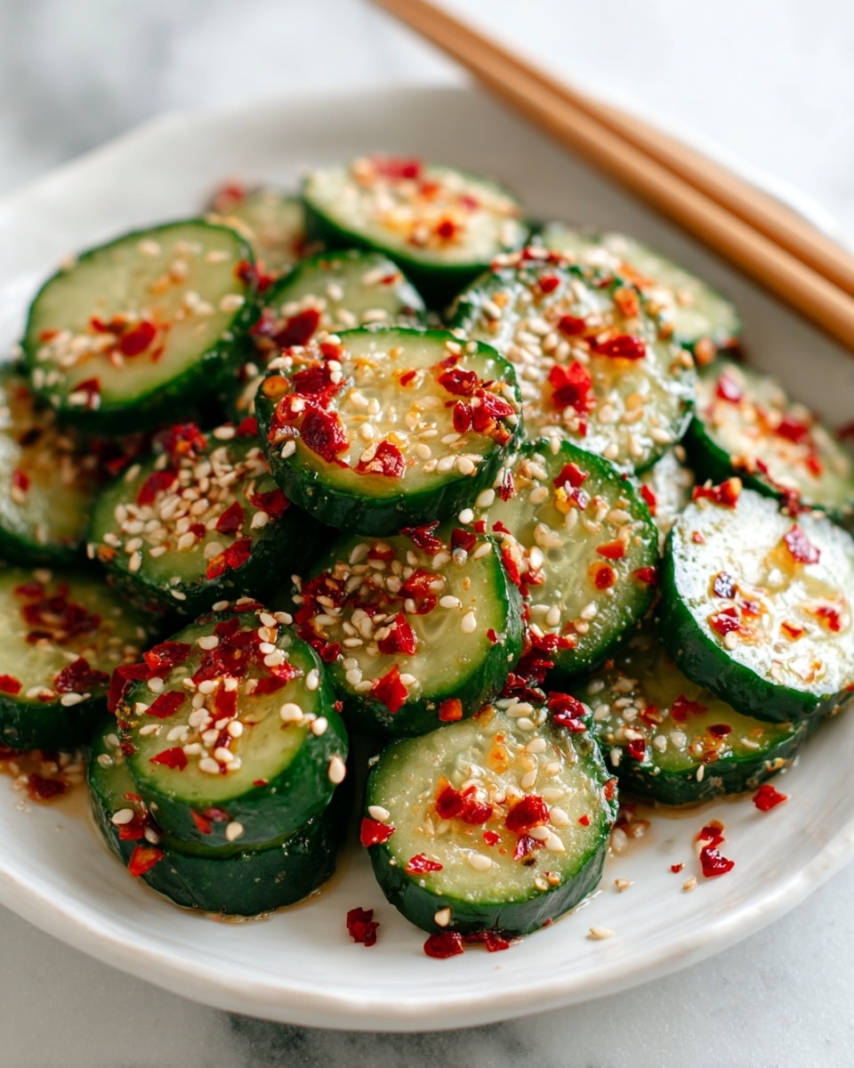 Easy Korean Cucumber Salad Recipe 2 Easy Korean Cucumber Salad Recipe - Recipe Image
