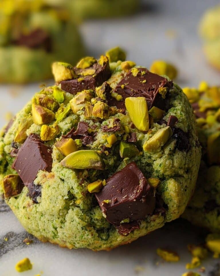 NYC Style Pistachio Protein Cookies Recipe