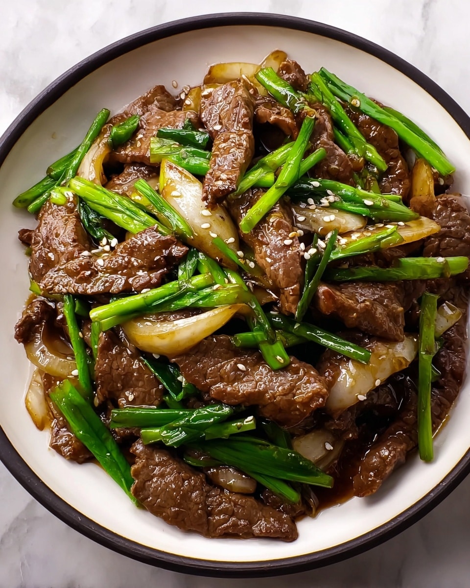 Beef and Onion Stir Fry Recipe