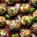 Malfatti (Italian Spinach Ricotta Dumplings) with Napoli Sauce Recipe