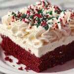Christmas Red Velvet Poke Cake Recipe
