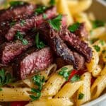 One-Pot Zesty Steak Pasta Recipe