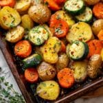 Roasted Potatoes, Carrots, and Zucchini Recipe