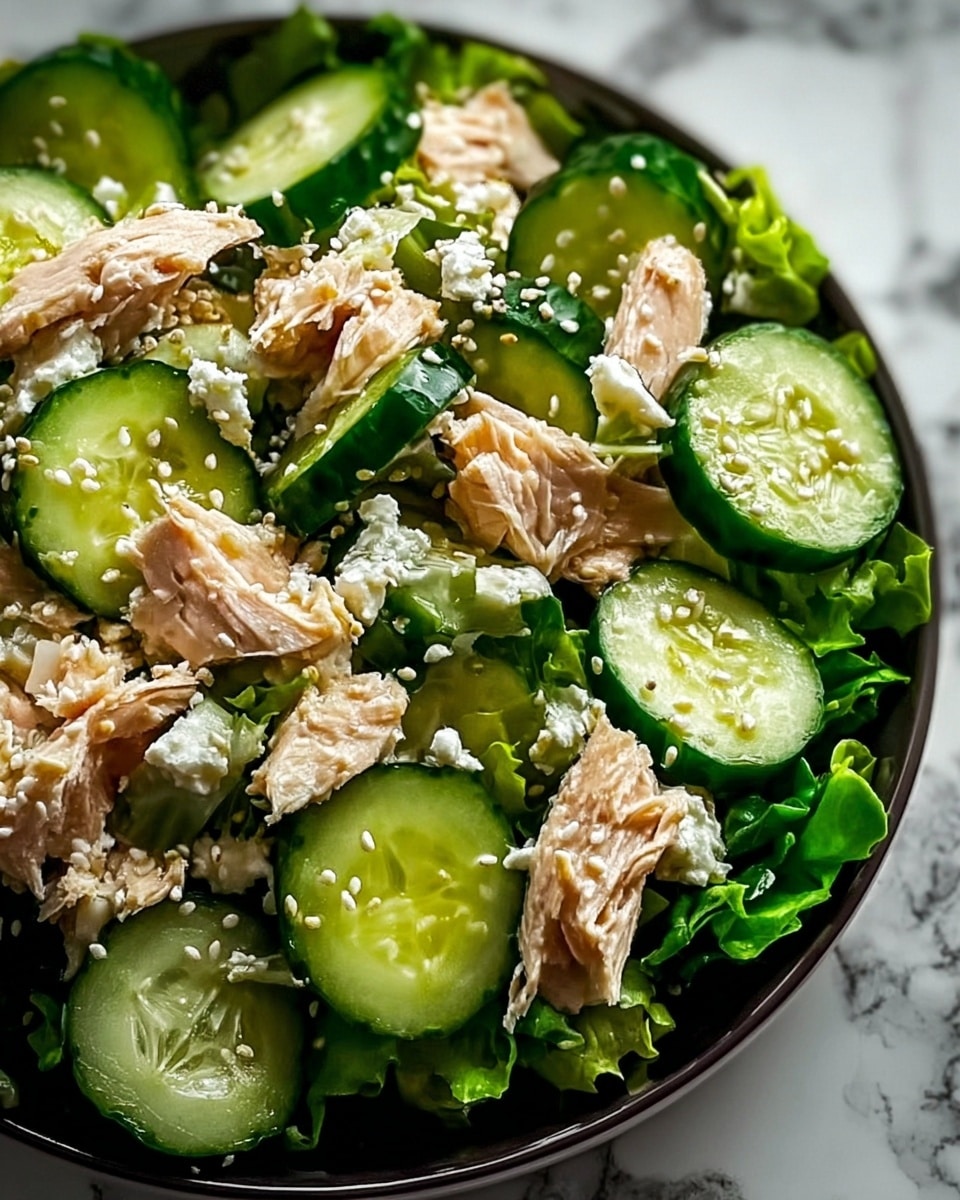 Avocado Tuna Cucumber Salad Recipe 5 Avocado Tuna Cucumber Salad Recipe - Recipe Image