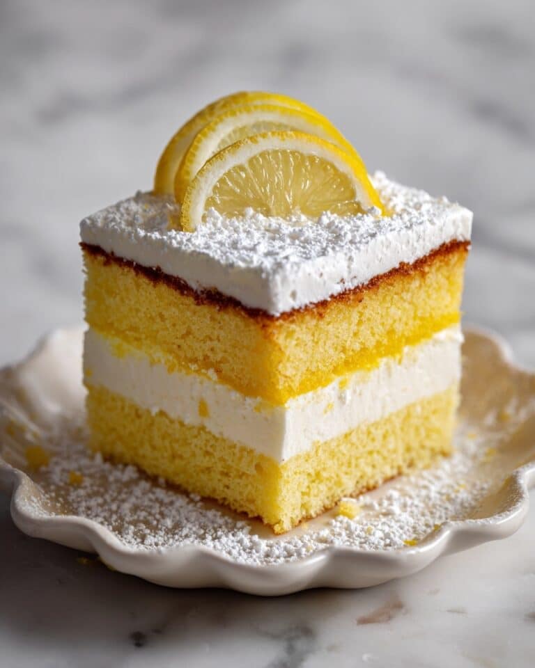 Lemon Gooey Butter Cake Recipe