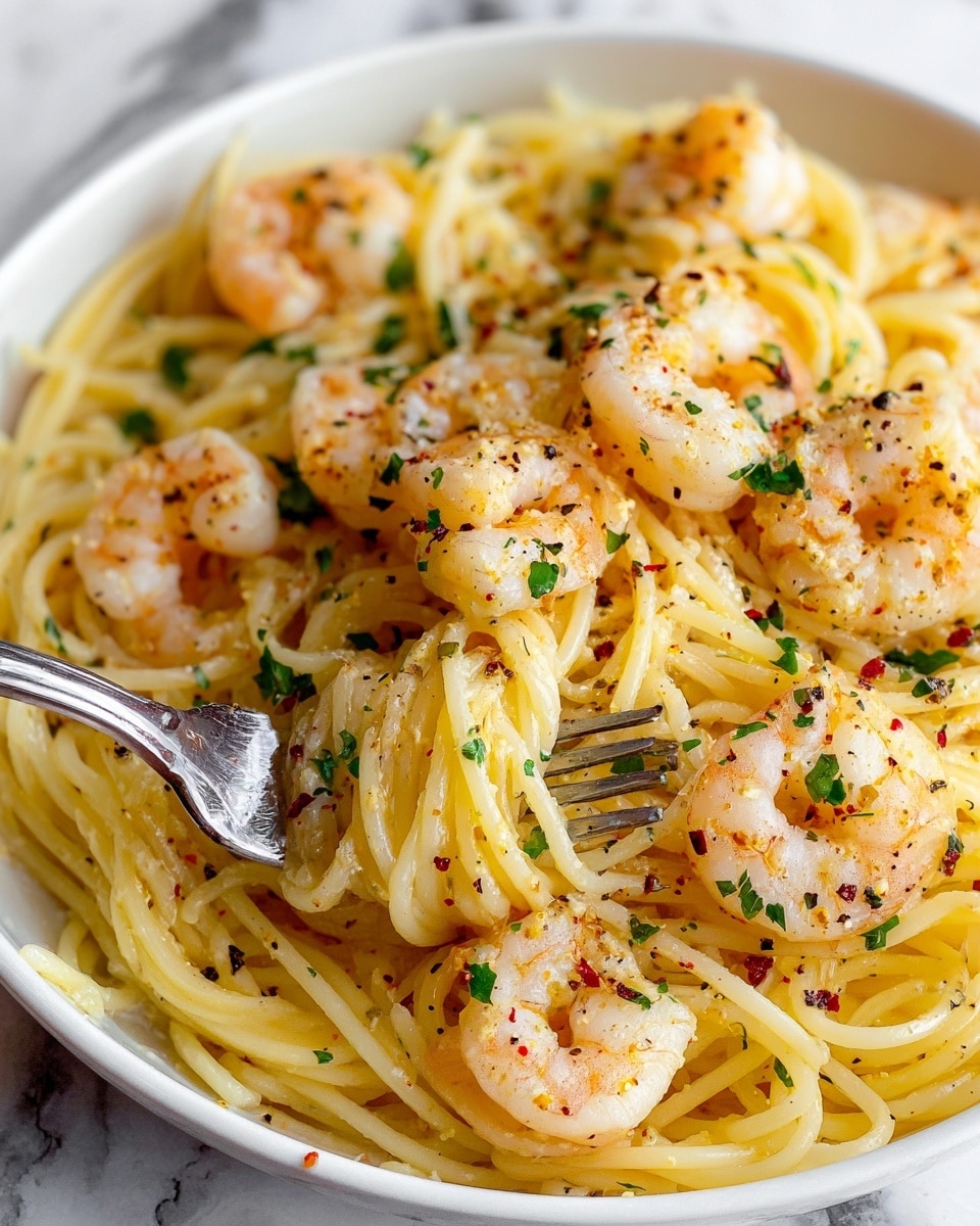 Shrimp Scampi with Pasta Recipe - Recipe Image