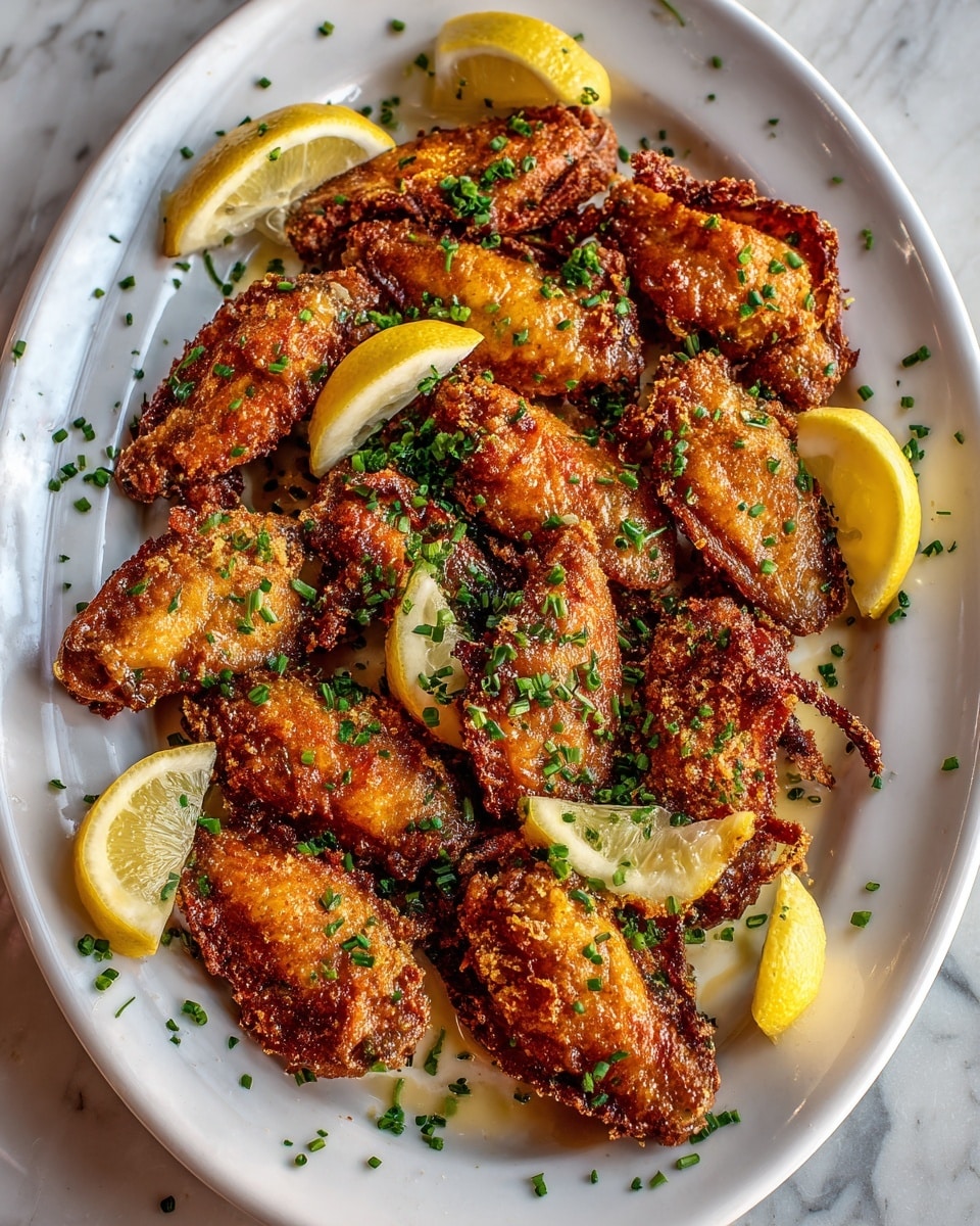 Lemon Pepper Wings Recipe - Recipe Image