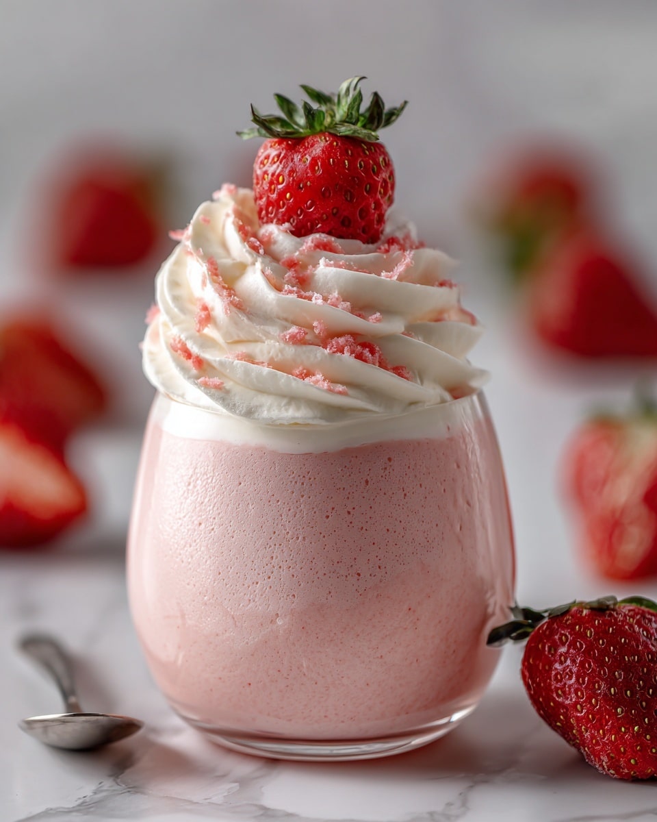 Strawberry Mousse Recipe - Recipe Image