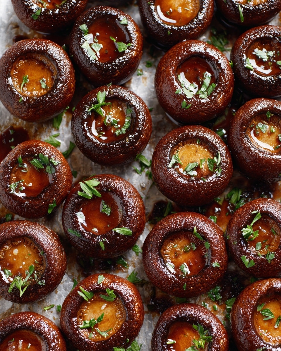 Honey and Garlic Roasted Mushrooms Recipe 5 Honey and Garlic Roasted Mushrooms Recipe - Recipe Image