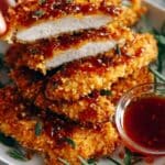 Golden Crunchy Hot Honey Chicken Recipe