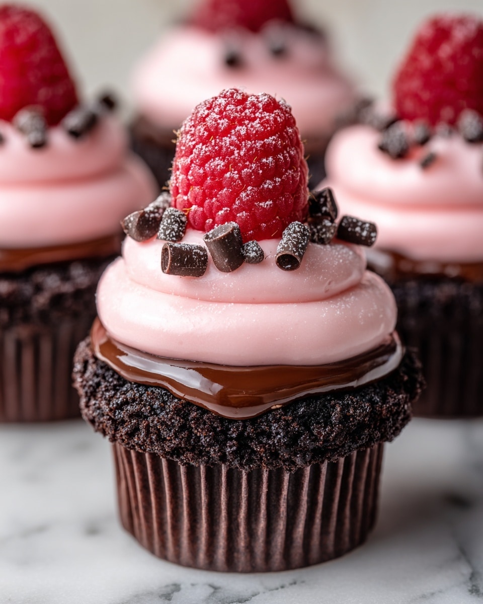 Marry Me No Bake Raspberry Chocolate Mousse Cups Recipe - Recipe Image