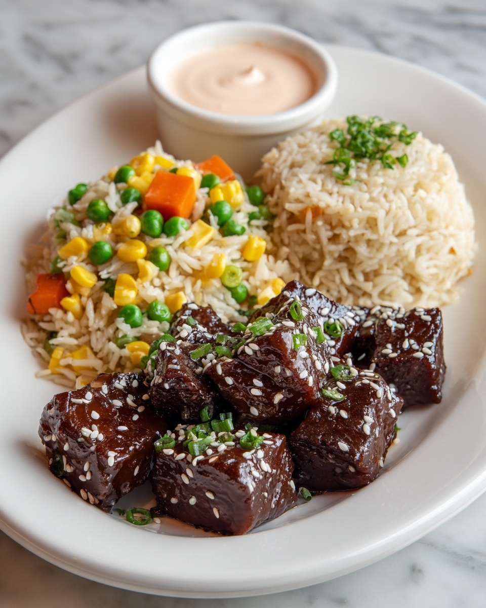 Easy Hibachi Steak with Fried Rice Recipe - Recipe Image