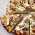 Roasted Garlic Chicken and Herb Pizza Recipe