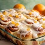 Peach Cobbler Cinnamon Rolls Recipe