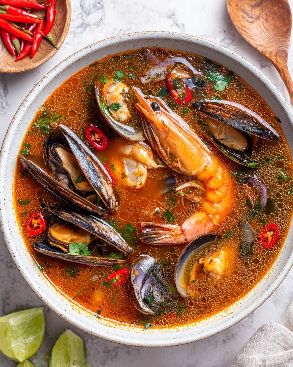Ultimate Seafood Tom Yum Recipe 5 Ultimate Seafood Tom Yum Recipe - Recipe Image