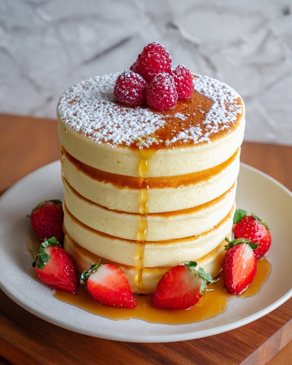 Fluffy Japanese Soufflé Pancakes Recipe 5 Fluffy Japanese Soufflé Pancakes Recipe - Recipe Image