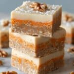 Healthy No-Bake Carrot Cake Breakfast Bars Recipe