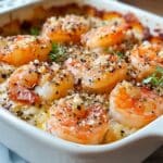 Garlic Parmesan Baked Shrimp Recipe