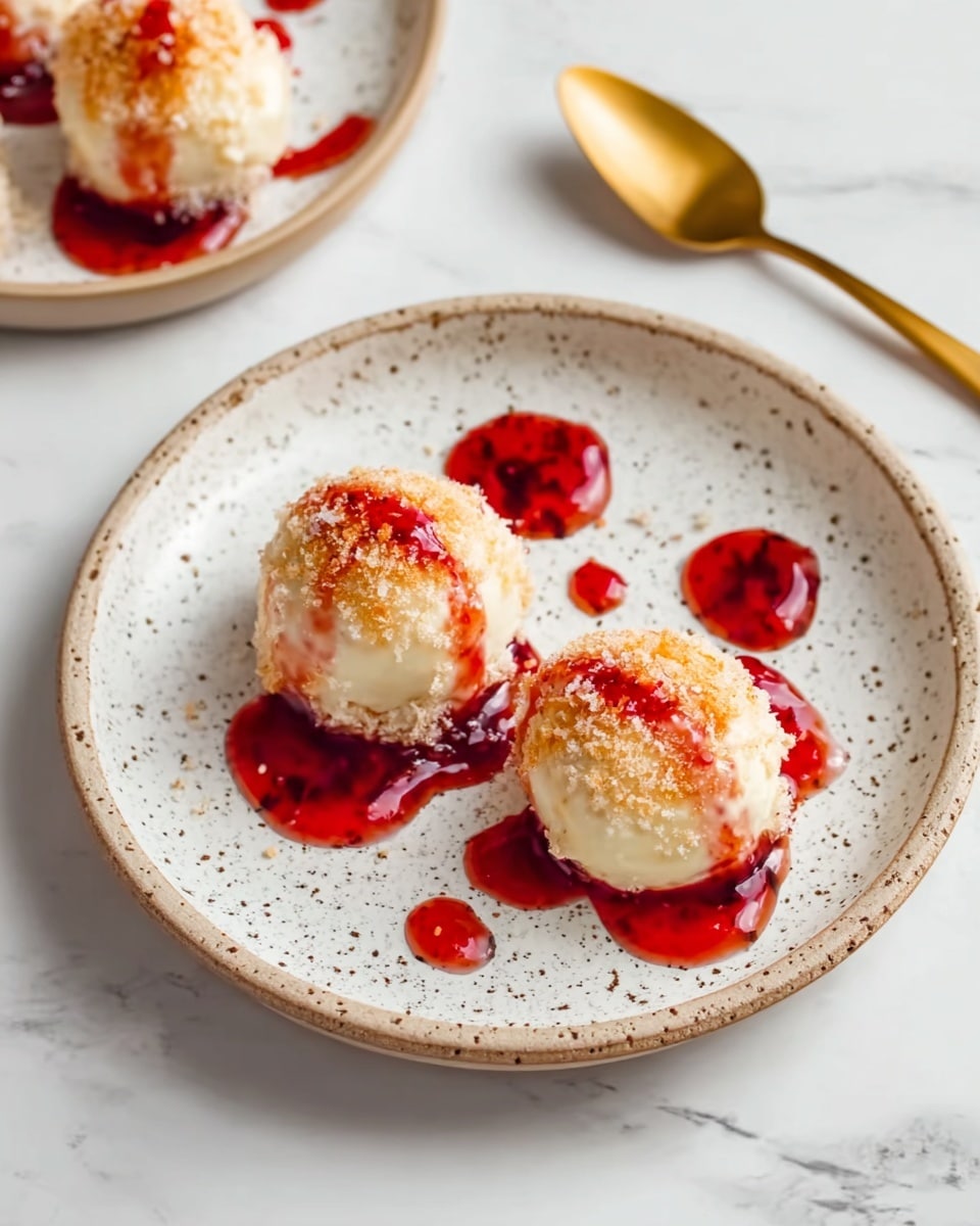 Cranberry and Pecan Goat Cheese Balls with Honey Glaze Recipe