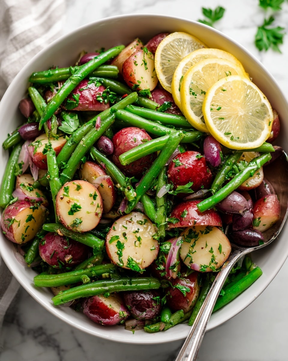 French-Style Potato and Green Bean Salad Recipe