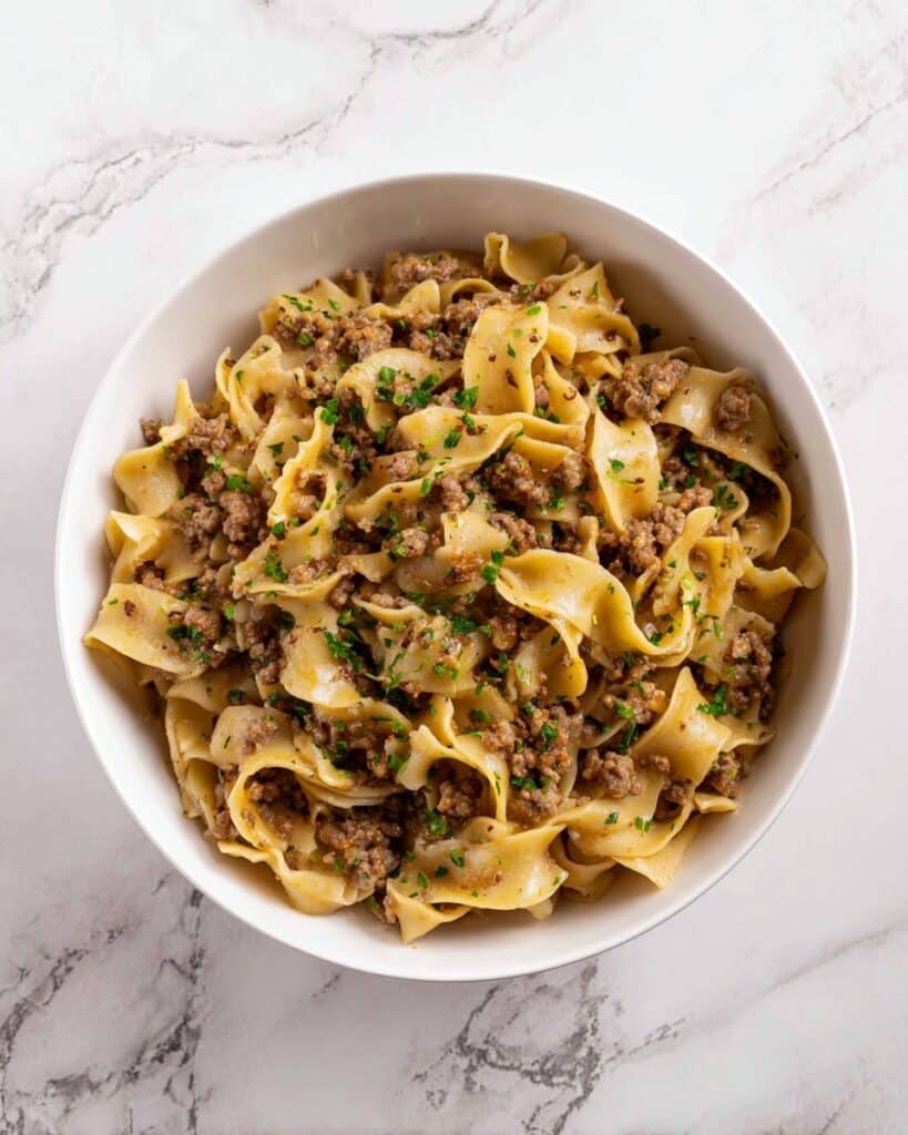Easy Beef and Noodles Recipe