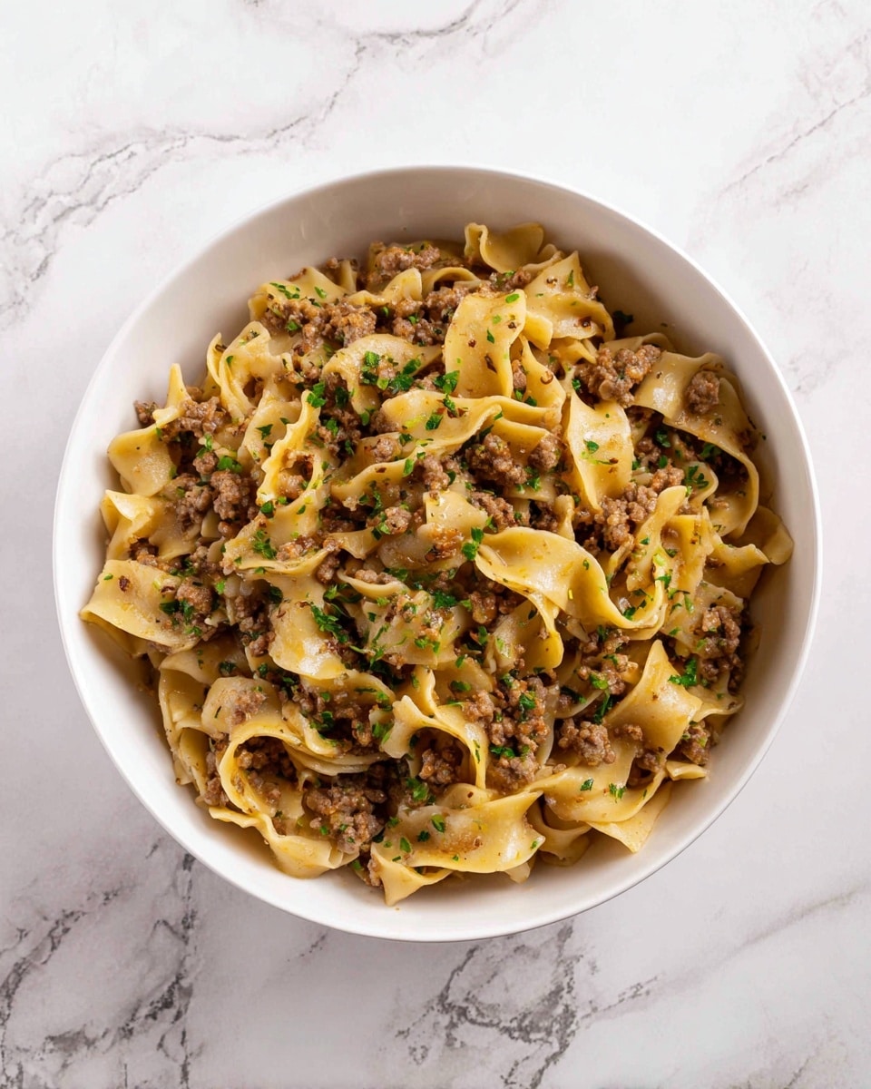 Easy Beef and Noodles Recipe