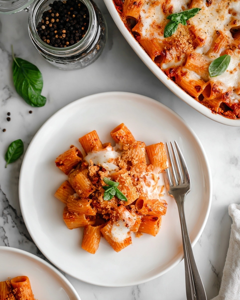 Baked Rigatoni with Sausage and Boursin Cheese Recipe - Recipe Image