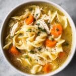 Cozy Chicken Noodle Soup in the Crock Pot Recipe