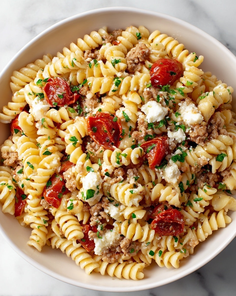 Cheesy Beef Pasta Recipe - Recipe Image