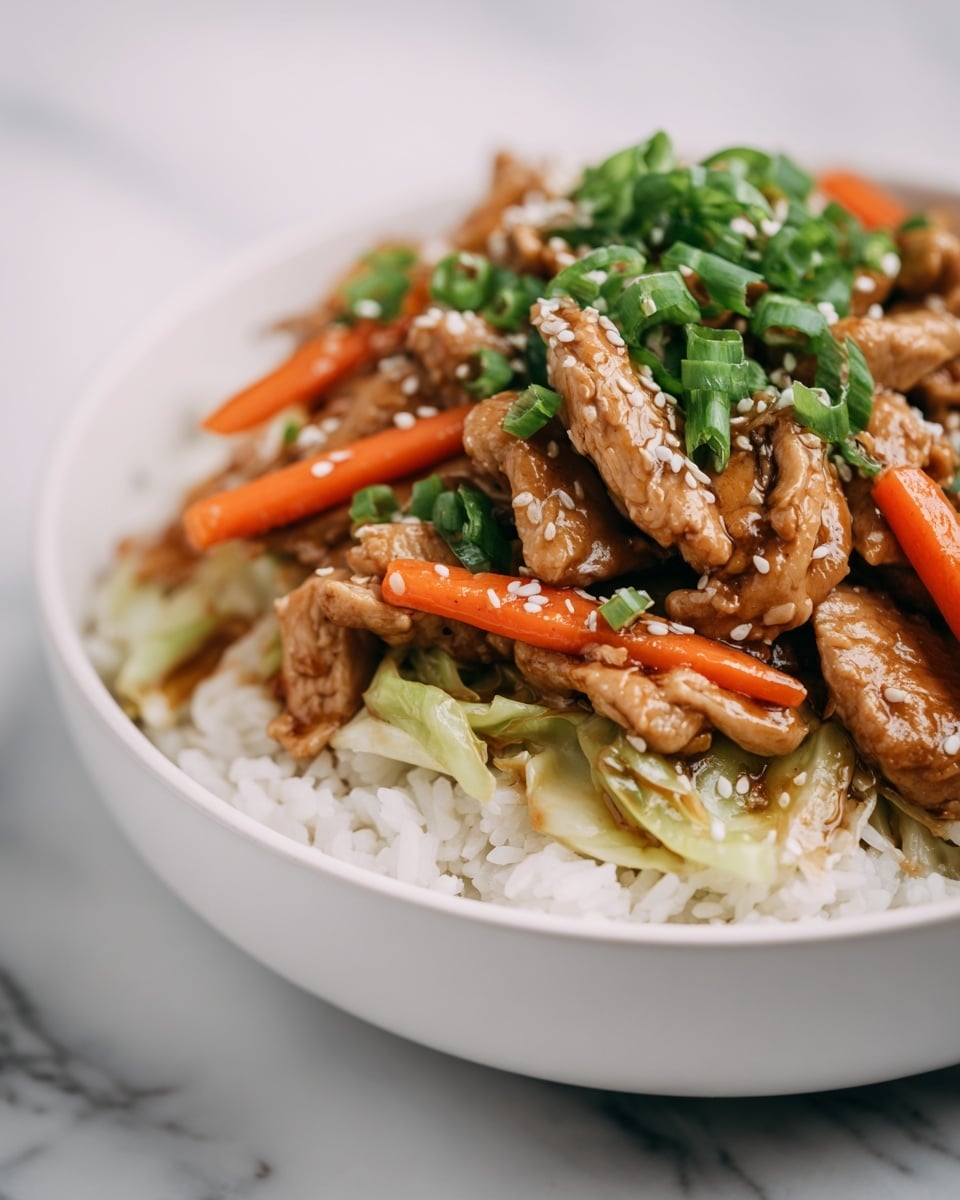 Chinese Chicken Cabbage Stir-Fry Recipe 5 Chinese Chicken Cabbage Stir-Fry Recipe - Recipe Image