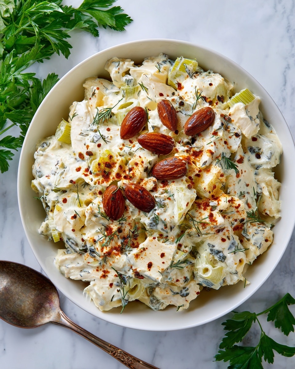 Creamy Cajun Spiced Chicken Salad Recipe - Recipe Image