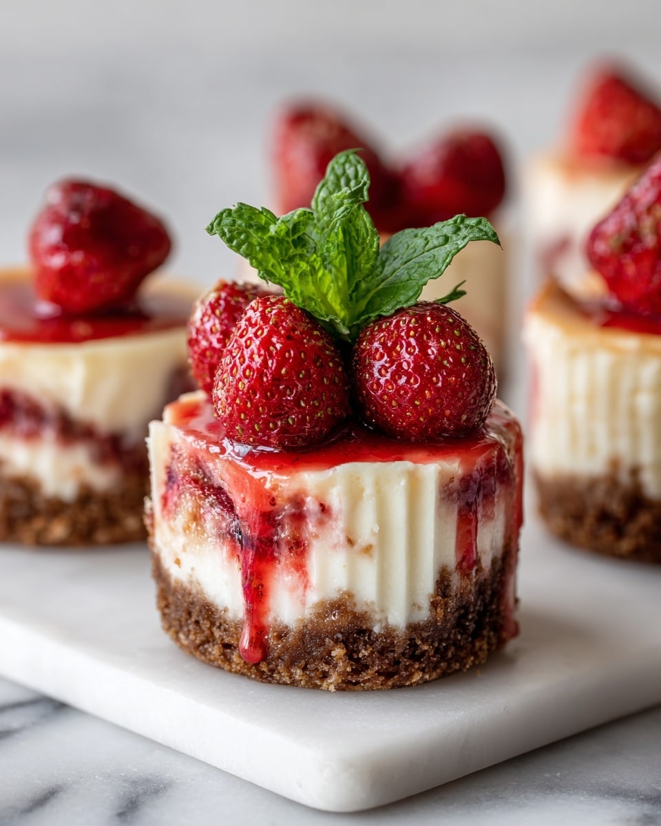 Strawberry Swirl Cheesecake: The Ultimate Dessert Recipe - Recipe Image