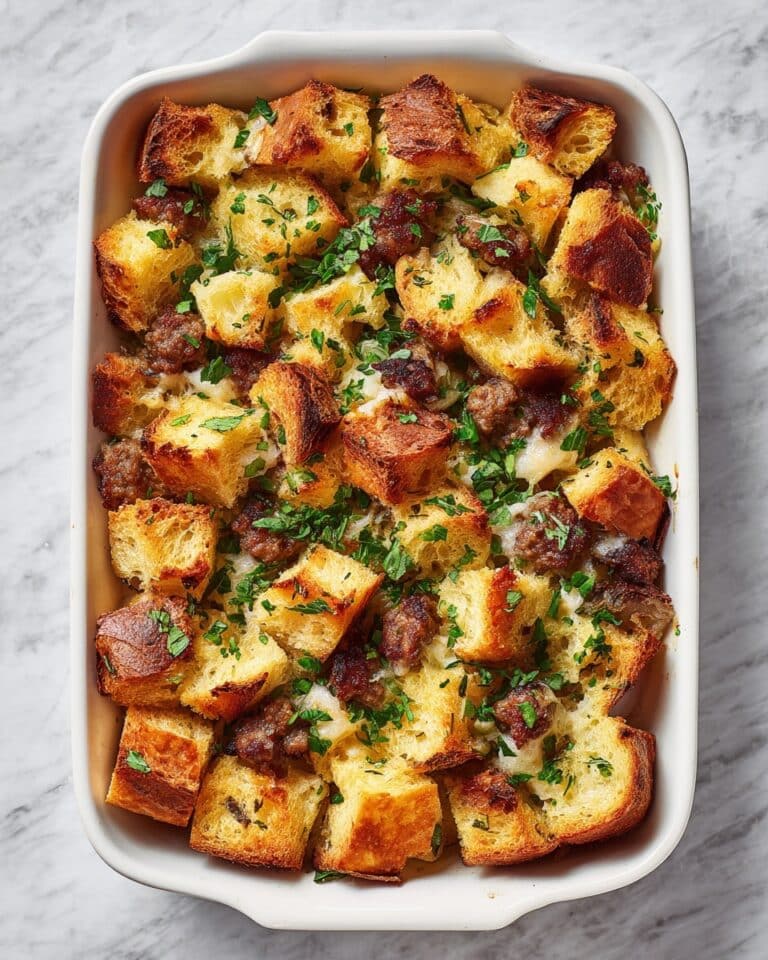 Vegan Sausage Stuffing with Sage Recipe