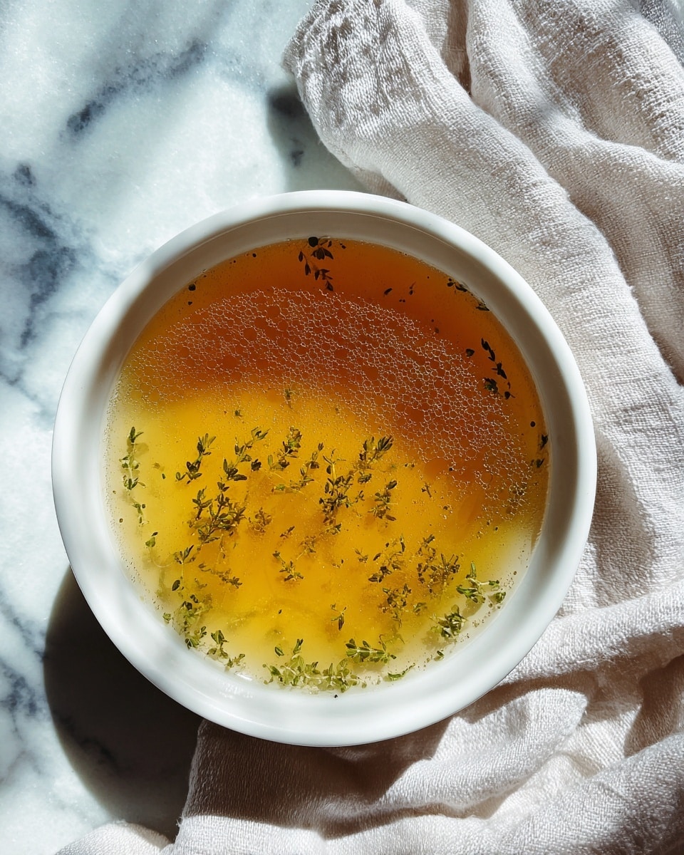 Homemade Chicken Broth Recipe - Recipe Image