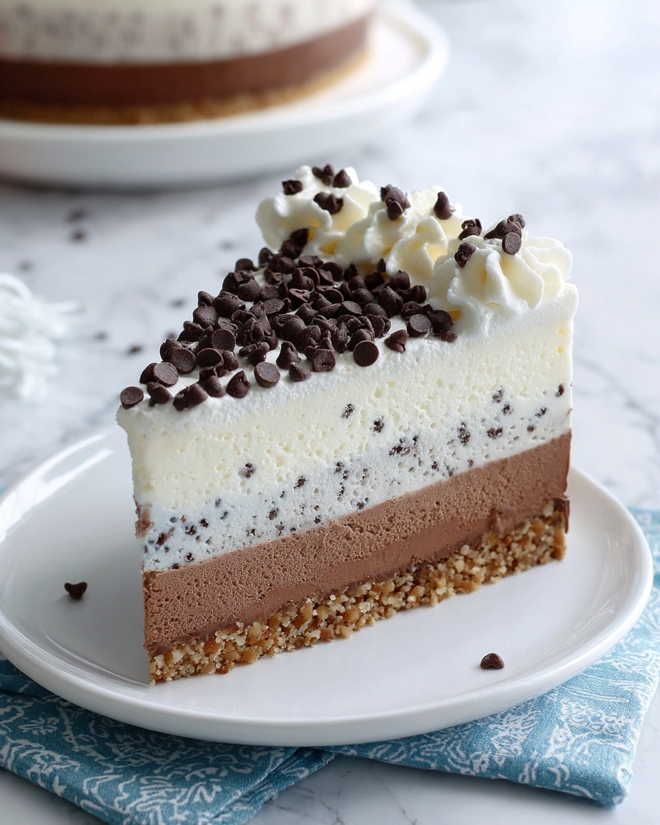 Chocolate Chip Cookie Dough Ice Cream Cake Recipe 5 Chocolate Chip Cookie Dough Ice Cream Cake Recipe - Recipe Image