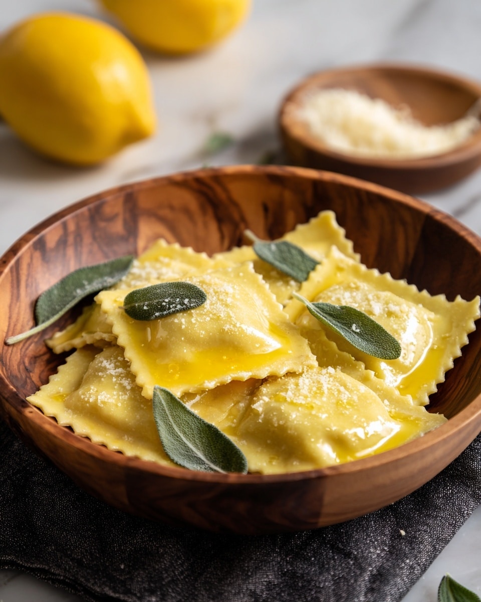 Vegan Lemon Ricotta Ravioli Recipe 5 Vegan Lemon Ricotta Ravioli Recipe - Recipe Image