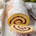 Guava Swiss Roll Cake Recipe