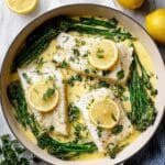 Baked Cod with Lemon Garlic Butter Recipe
