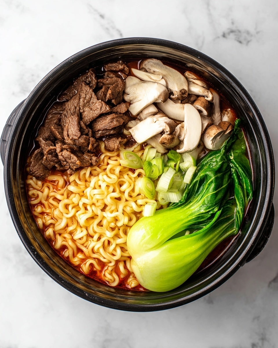 Slow Cooker Curry Ramen with Beef Recipe - Recipe Image